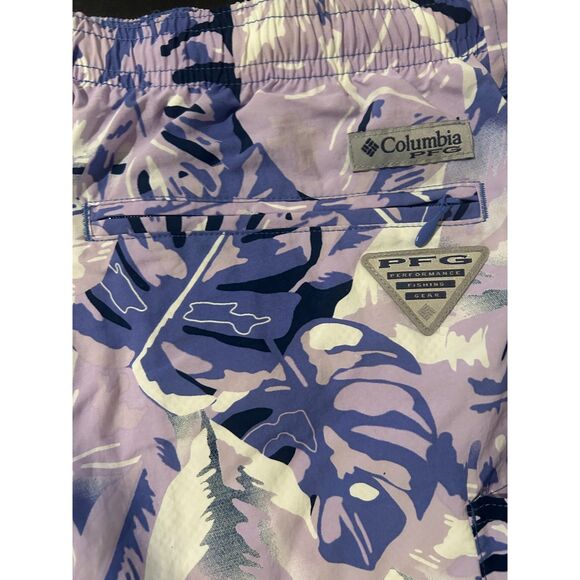 NWT Columbia Men's Super Backcast Water Shorts Violet Size XL 8" - Picture 4 of 8